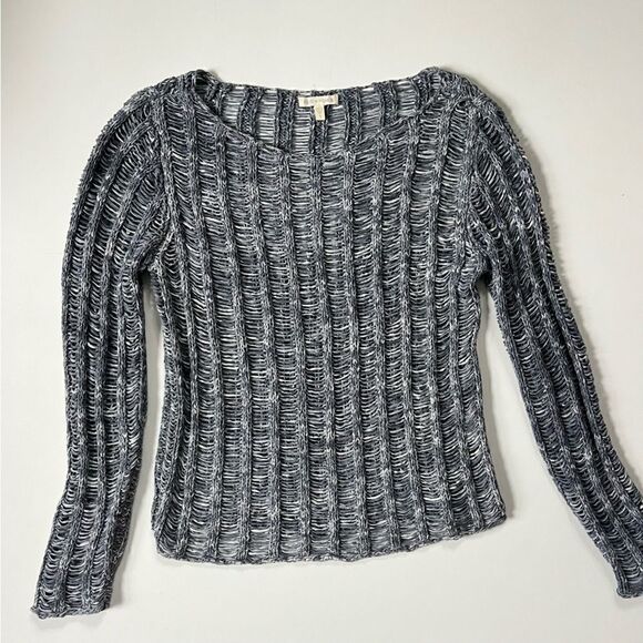 Eileen Fisher Cotton Wonder Ladder Pullover Small - Picture 2 of 7